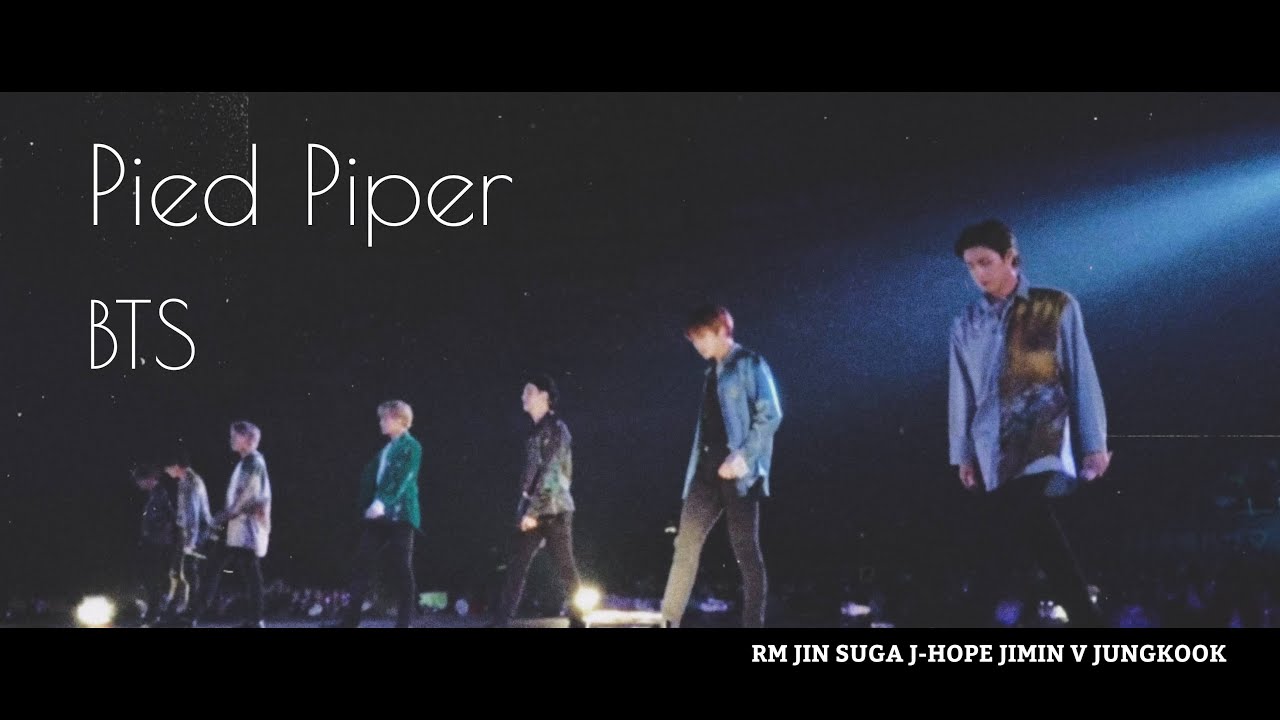 Pied Piper【BTS/방탄소년단】 - Stage Mix with Japanese Subtitles