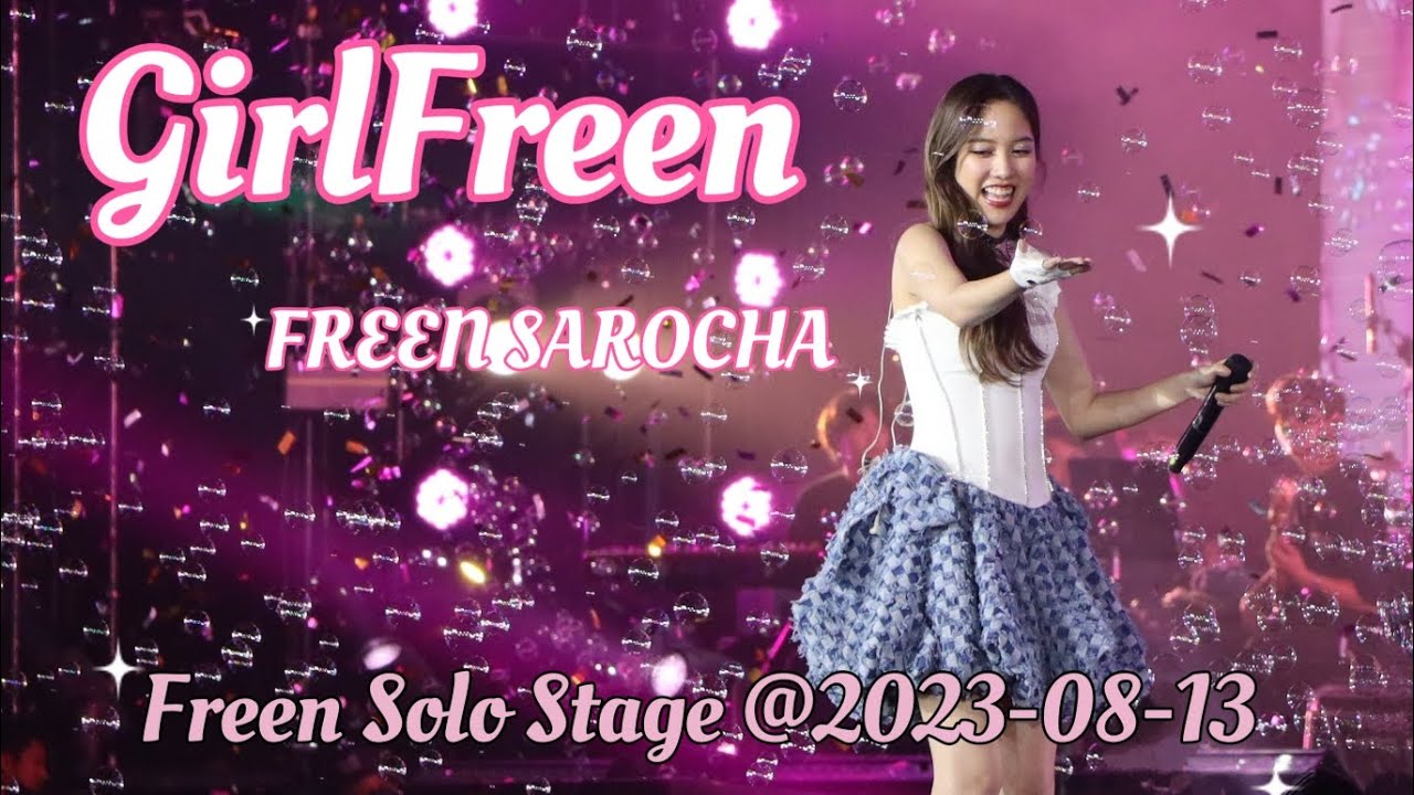 Freen Sarocha Shines Solo Stage Performance 🎤