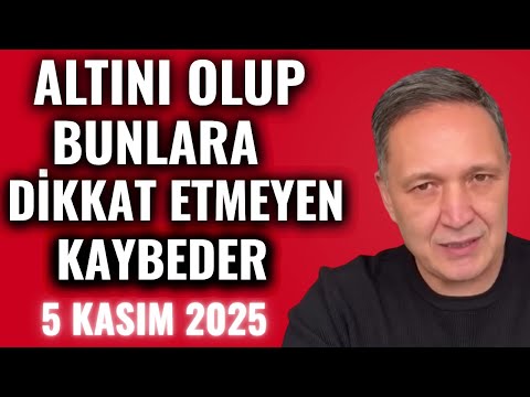 🔴Selçuk Geçer ALTINI OLUP BUNLARA DİKKAT ETMEYEN KAYBEDER | gram altın yorumları