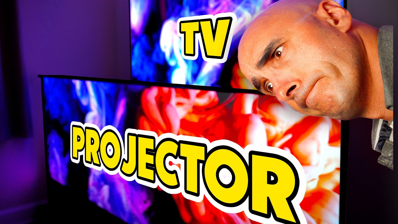 Projector Destroys TV