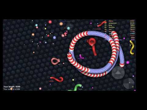 Playing Slither.io | Final score 26017!