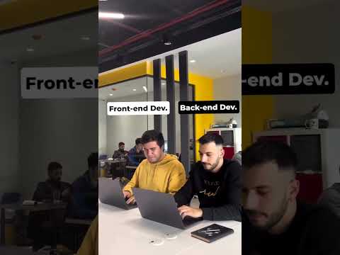 front-end developer vs backend developer| #developer #frontenddeveloper #backenddeveloper #backend