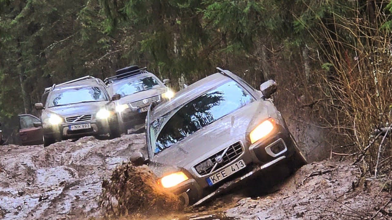 Volvo Offroad Party 2025: XC70 & XC90 in Mud 🚙