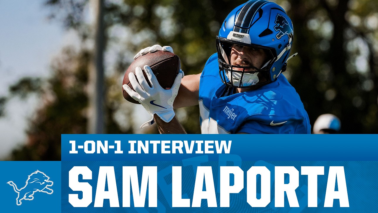 Exclusive 1-on-1 with Detroit Lions Star Tight End Sam LaPorta ๐ฆ