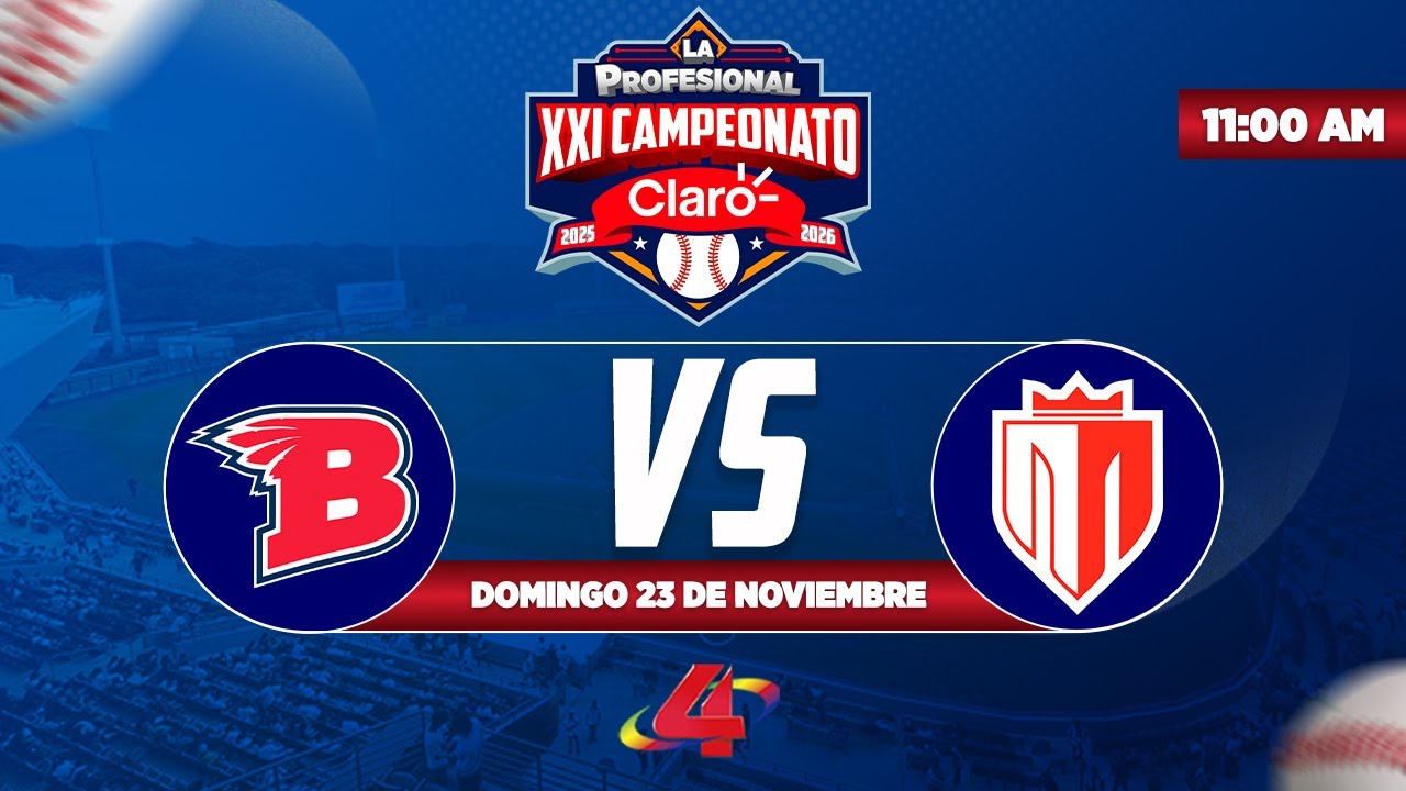 Indios del Bóer vs Tren del Norte | La Profesional 2025-2026 ⚾