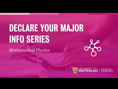 Declare your major: Mathematical Physics