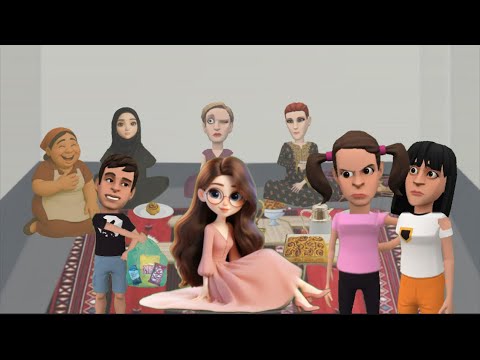 أجمل بنت في بيت الجدة 😥