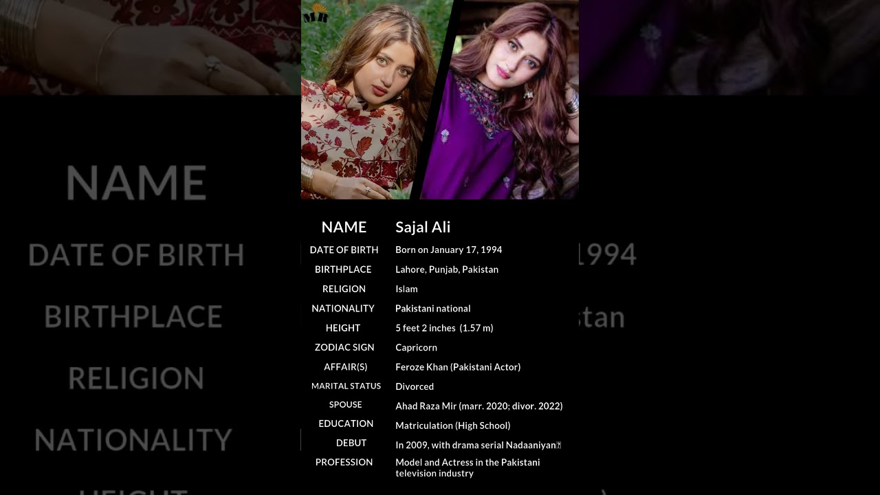 Sajal Ali: Mini Biography & Facts 🔥