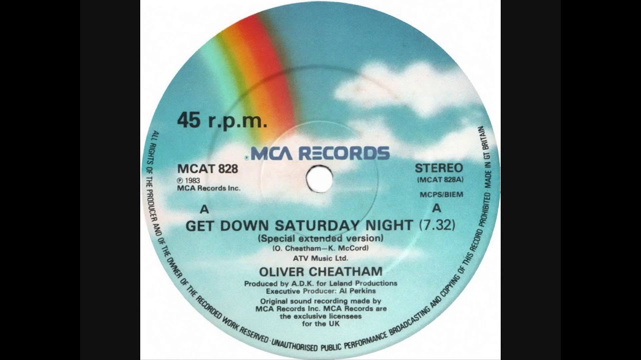 Oliver Cheatham - Get Down Saturday Night (Dj "S" Rework)