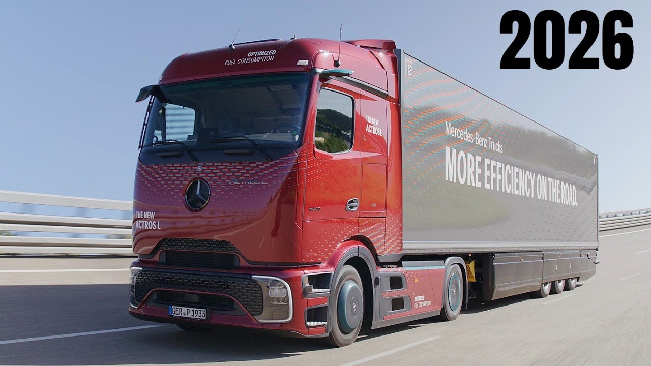 New 2026 2026 Mercedes Actros Test Drive in Europe 🚛