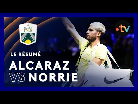 SENSATION au Rolex Paris Masters : Alcaraz éliminé dès son entrée en lice !