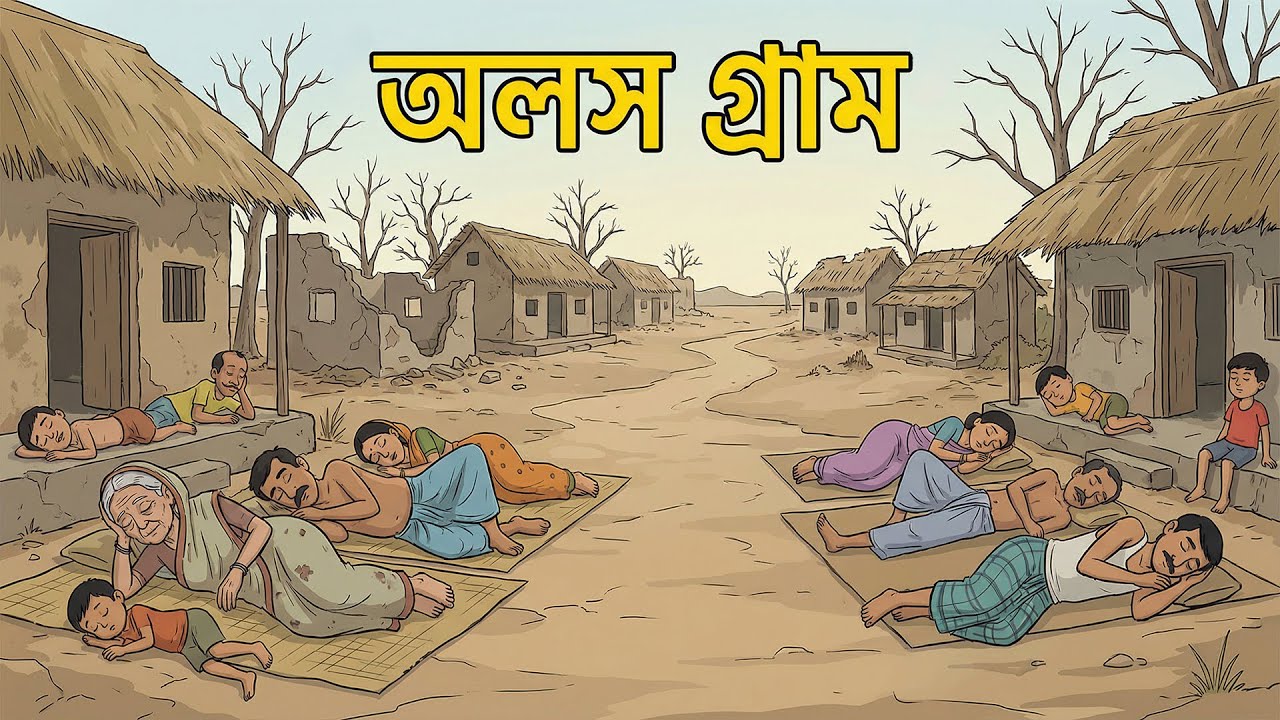 অলস গ্রাম: বাংলা কার্টুন ও গল্প 🎨