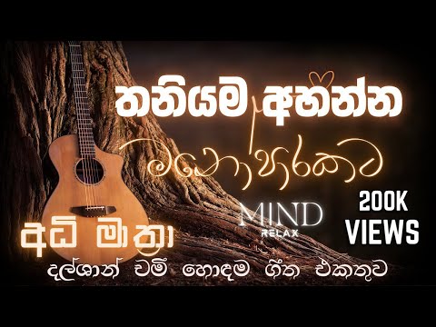 Manoparakata (මනෝපාරකට) Mind Relaxing Song Collection | Dilshan Chamee | Sinhala Cover songs