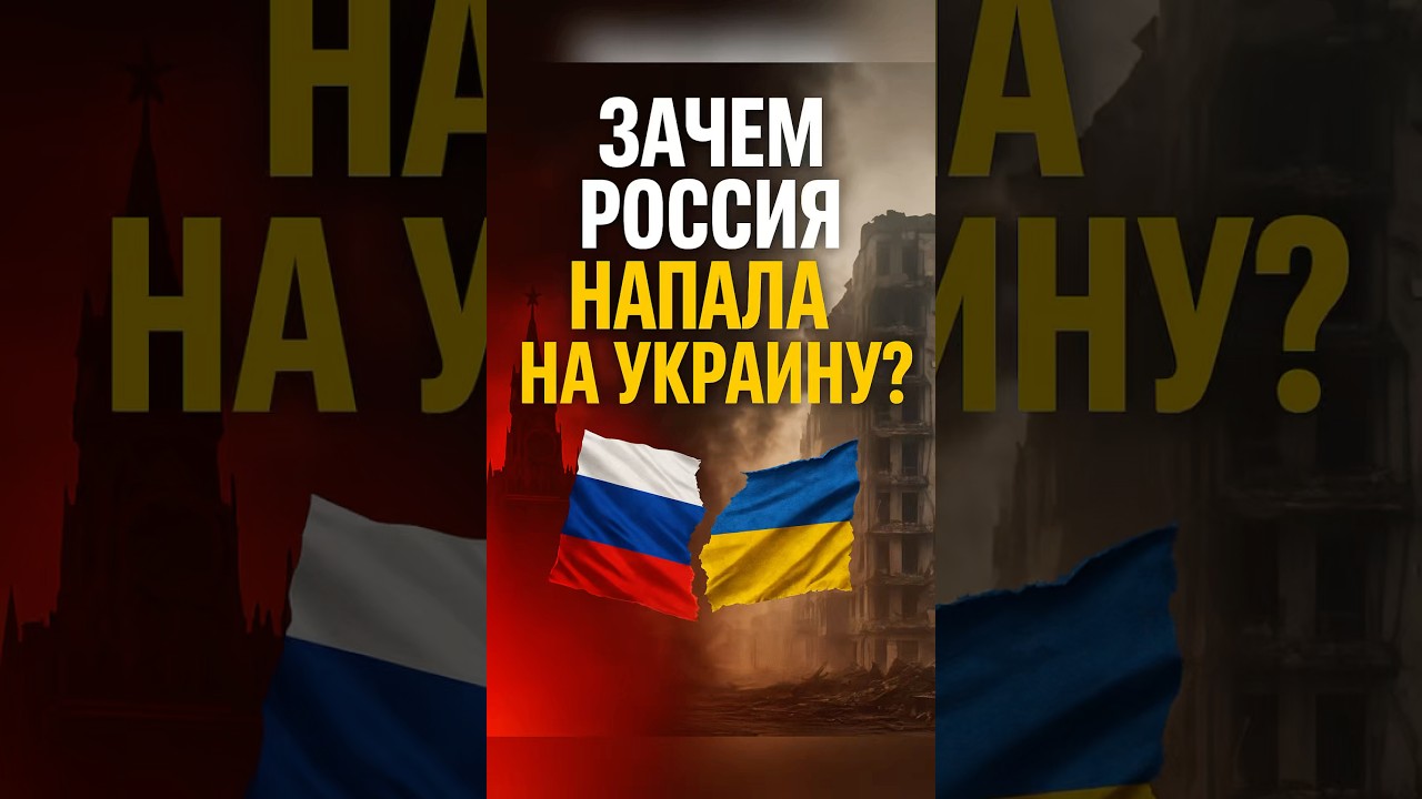 Почему Россия начала войну против Украины? 💥