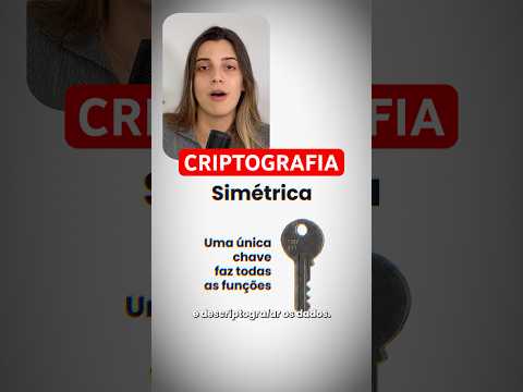 Como funciona a CRIPTOGRAFIA 🔐 #curiosidades #programação #curiosidadestecnológicas #programar