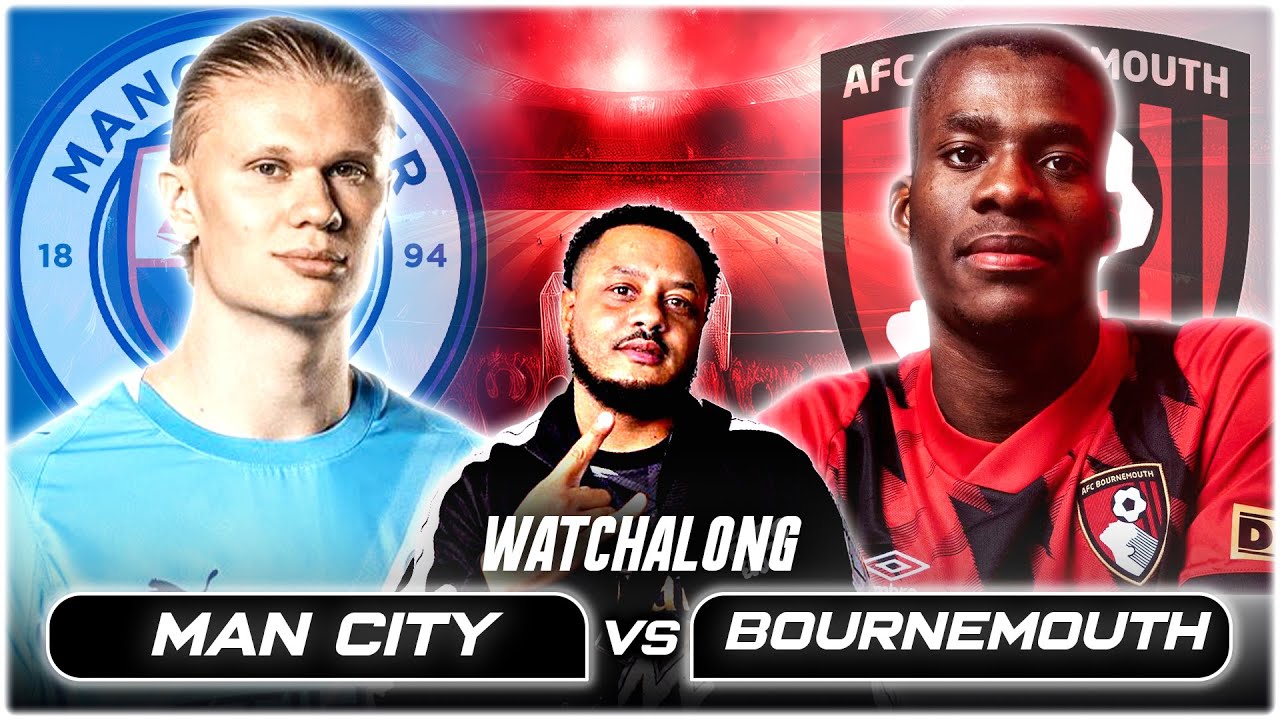 Man City Beats Bournemouth 3-1 | Exciting Premier League Watchalong with Troopz ⚽