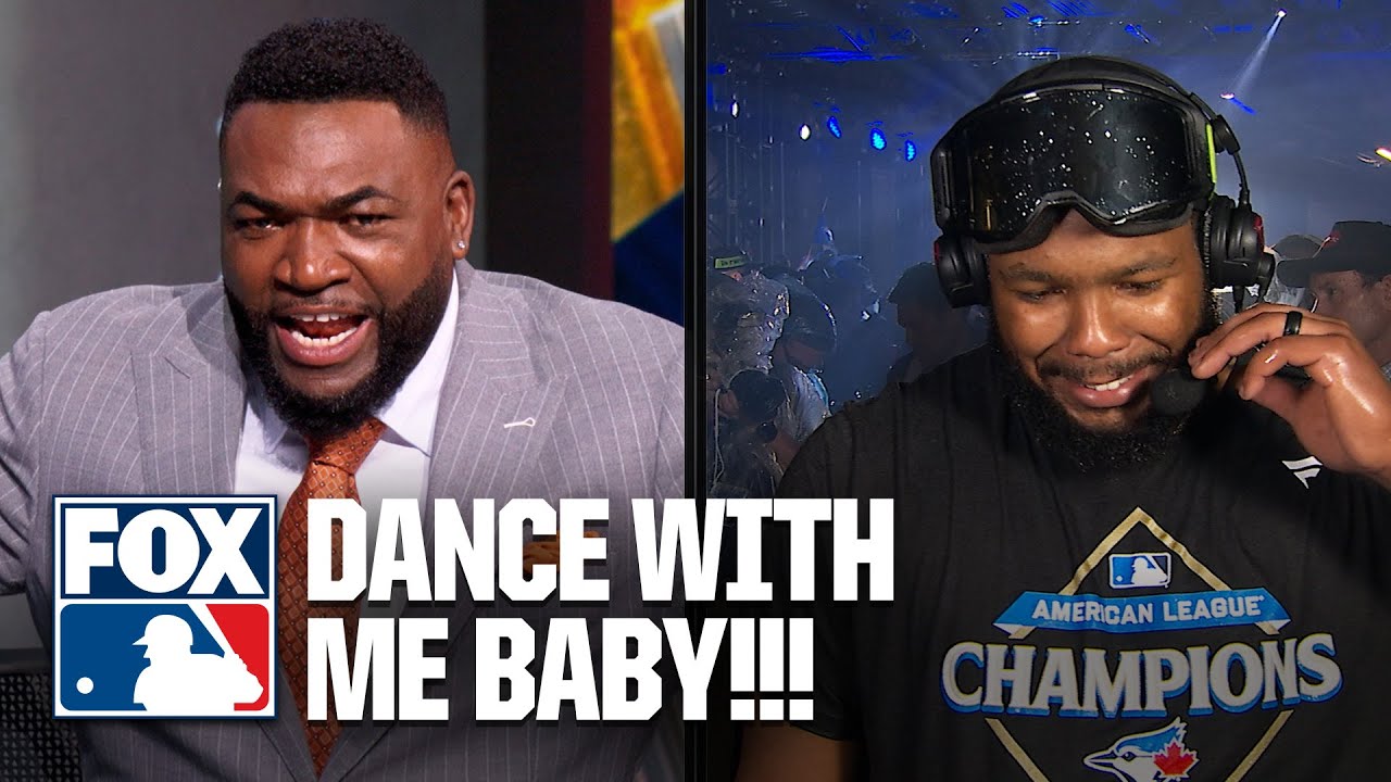 Blue Jays Locker Room Celebration 🎉: Vladdy, Springer & Scherzer React to Epic Game 7 Victory vs. Mariners