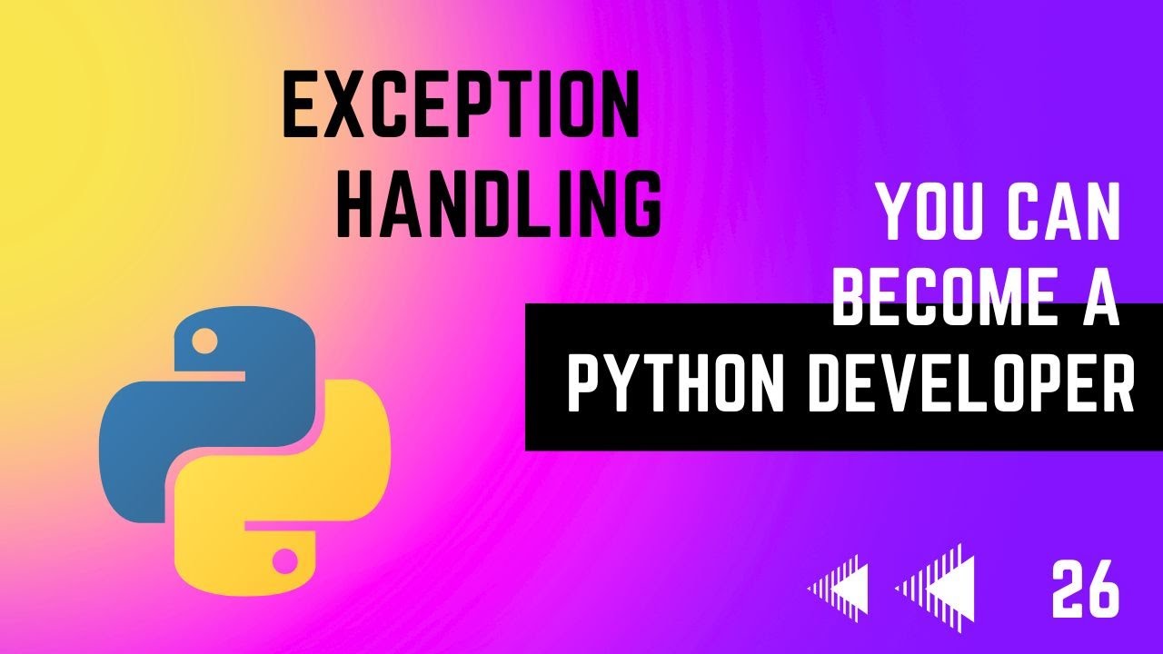 #26 Exception Handling in Python | Python Tutorial Series | in Tamil | Error Makes Clever Academy