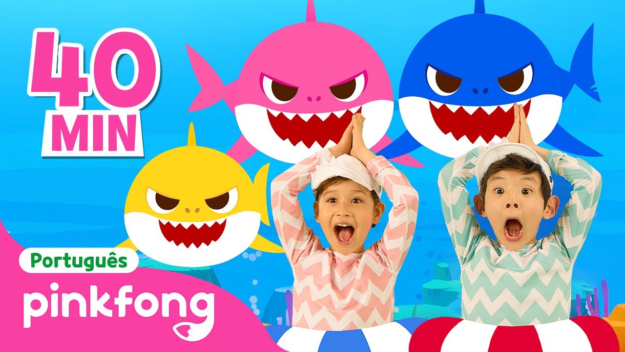Dança do Bebê Tubarão e Melhores Músicas Infantis 🎶 | Pinkfong - Vídeo Completo