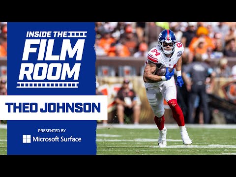 Film Room: Theo Johnson's Rookie Year | New York Giants
