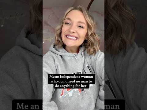 I’m a strong independent woman except when it comes to house repairs 😅 #marriedlife