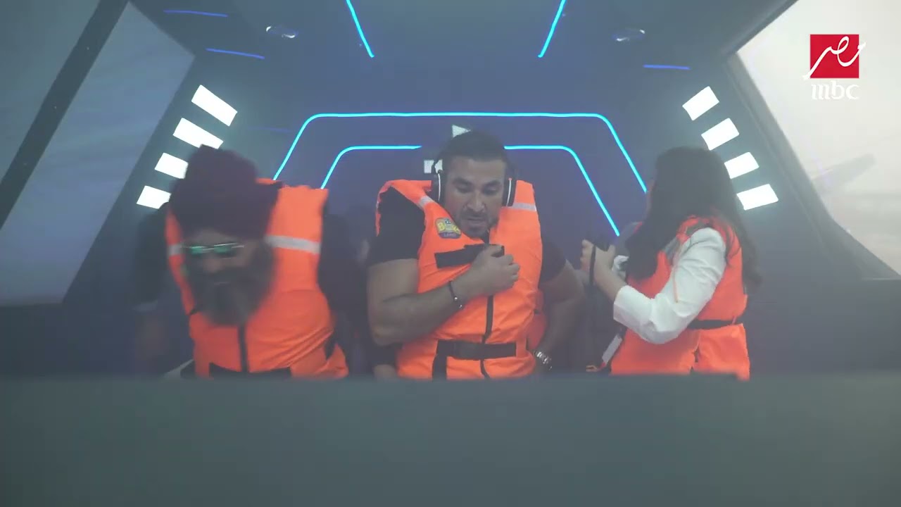 رامز جلال يطارد أحمد سعد في كبسولة الهوب دروب 🎢