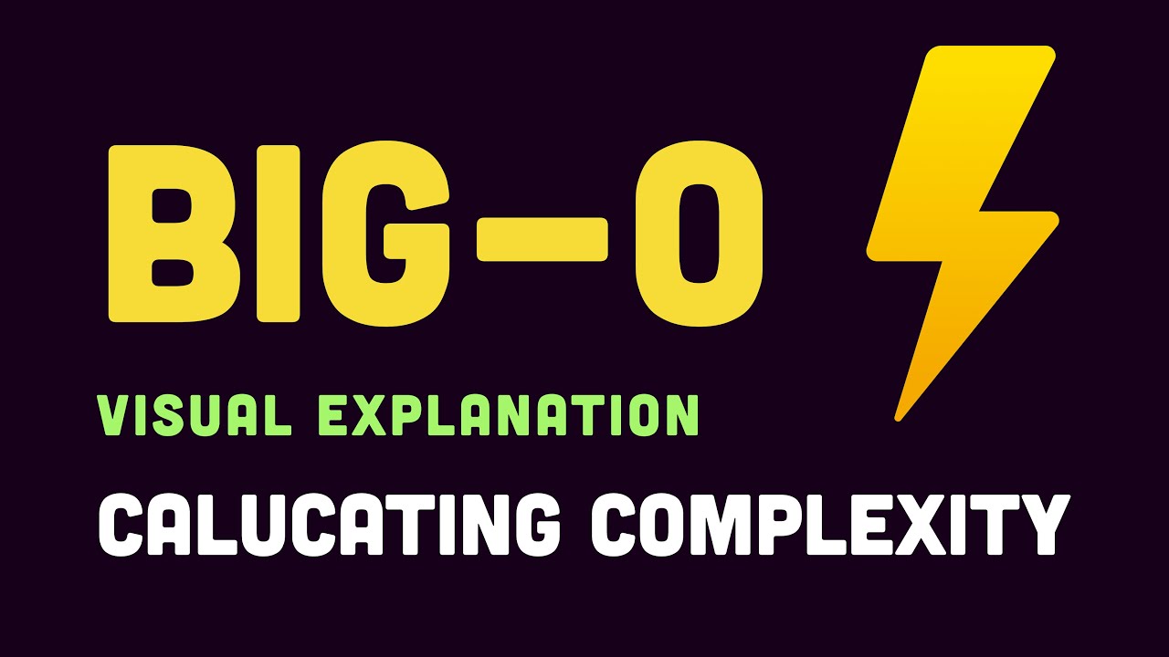 Big O Notation — Calculating Time Complexity