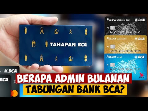 Berapa Admin Bulanan Tabungan Bank BCA?