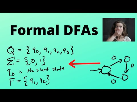 How do we formally define a DFA?