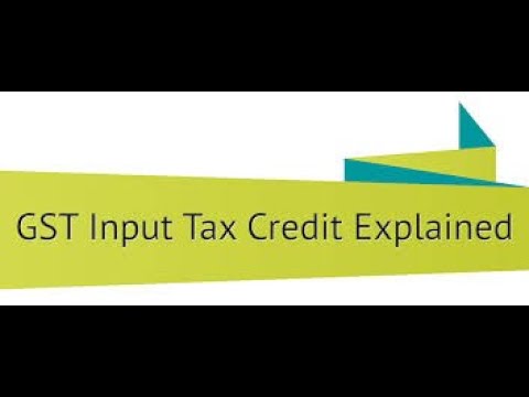 GST Input Tax Credit (Sec 16-21) in Tamil 📄