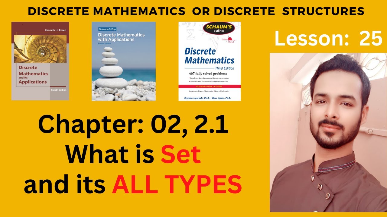 Lesson 25: Types of Sets in Discrete Math π