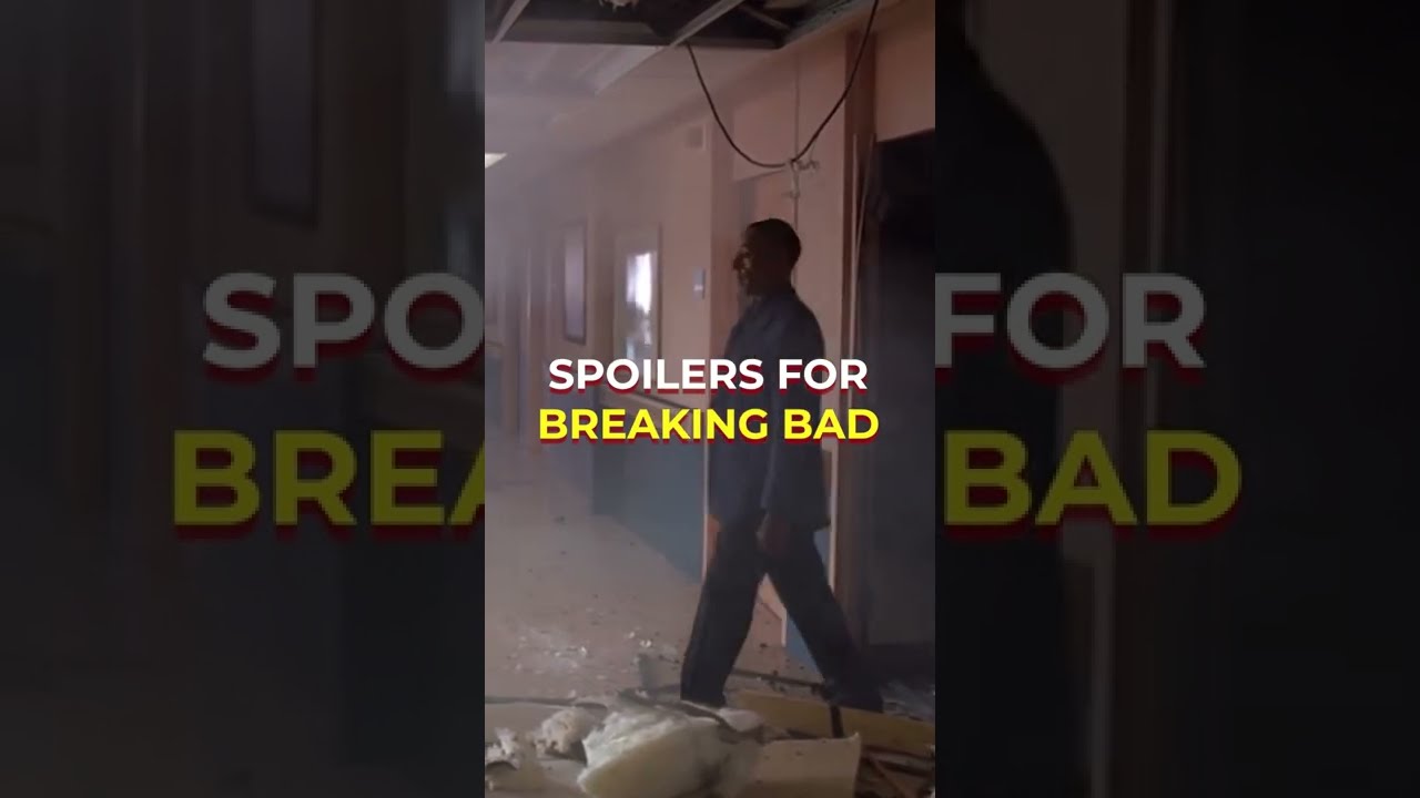 Breaking Bad Secrets: How They Filmed Gus's Hospital Explosion 💥 #Shorts