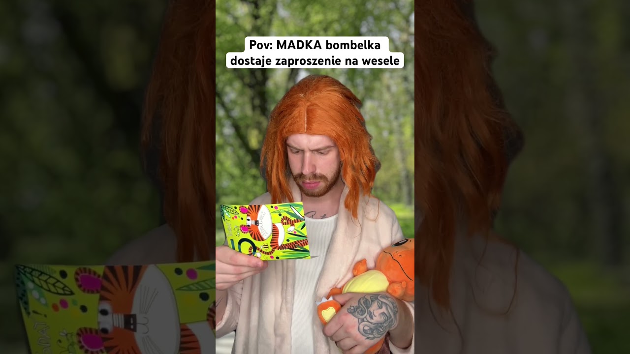 MADKA bombelka dostaje zaproszenie na wesele #shorts