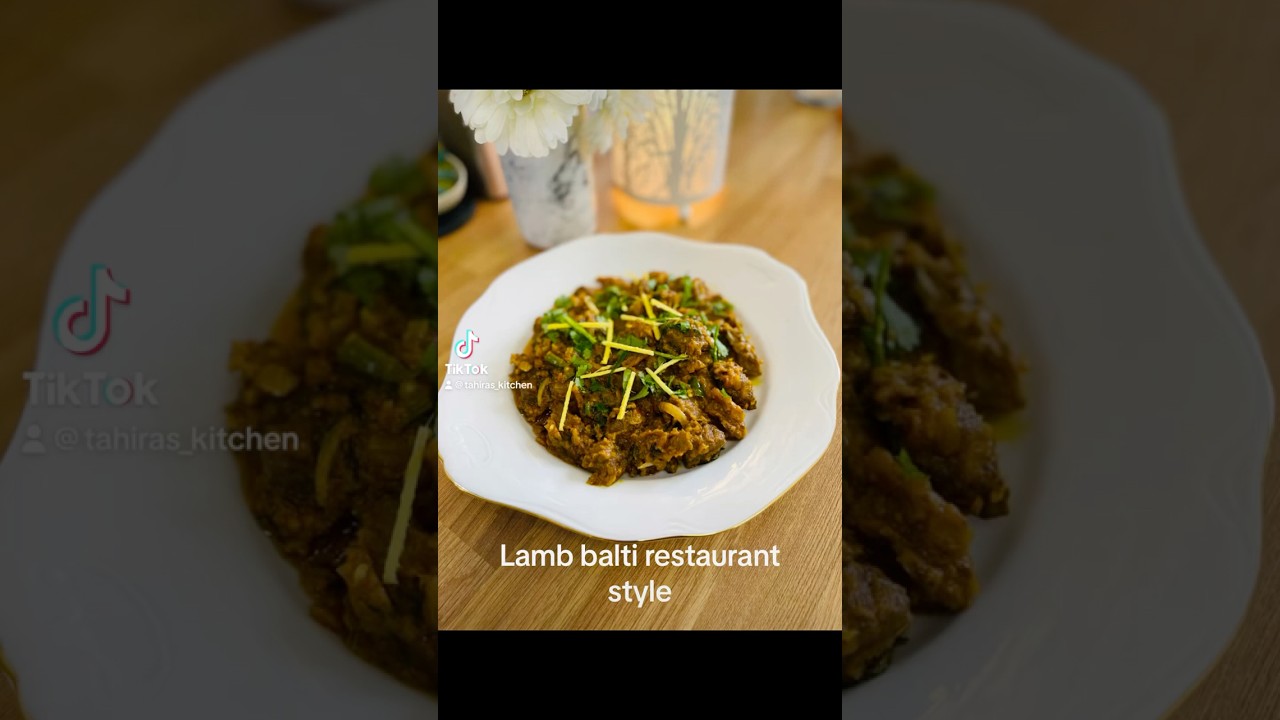 Easy & Delicious Lamb Balti Recipe 🍛