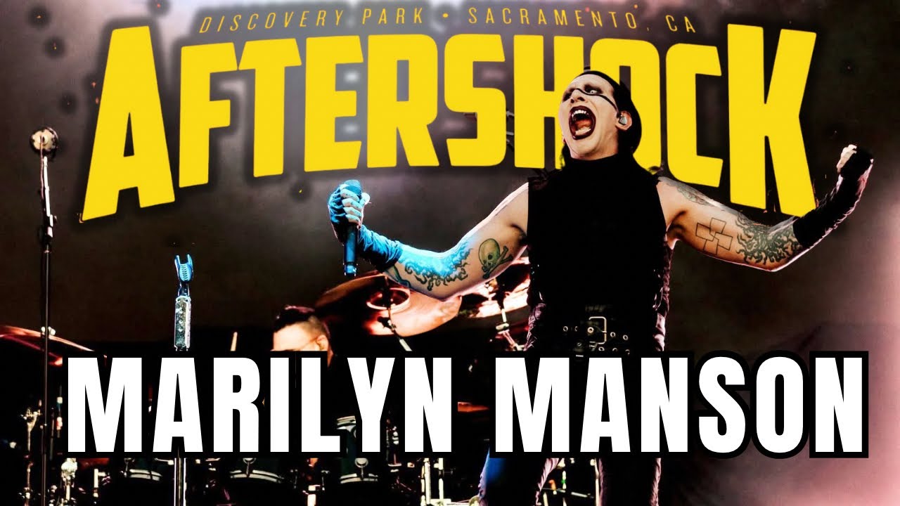 Marilyn Manson Live at Aftershock 2025 🎸