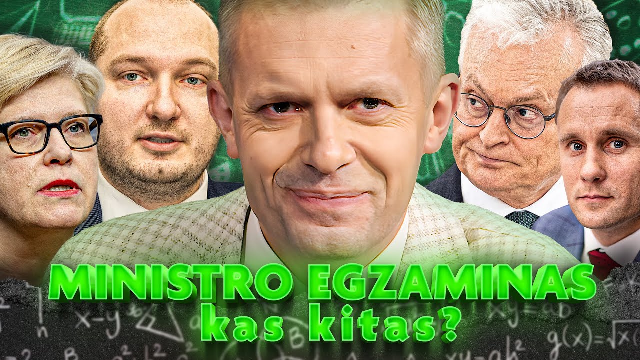 NULĖKUSI JAKŠTO GALVA ir Švietimo Egzaminai | Gražulis & Trump Diskusijos 🇺🇸