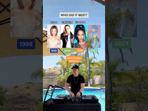 “Stan” by Eminem samples this 90’s song! Who did it best? (Rihanna, Rae Sremmurd, Dido)