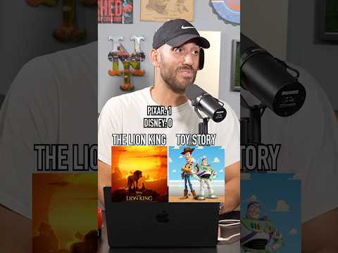 What Has The Better Movies, PIXAR Or DISNEY?! #shorts #pixar #disney #movies #toystory