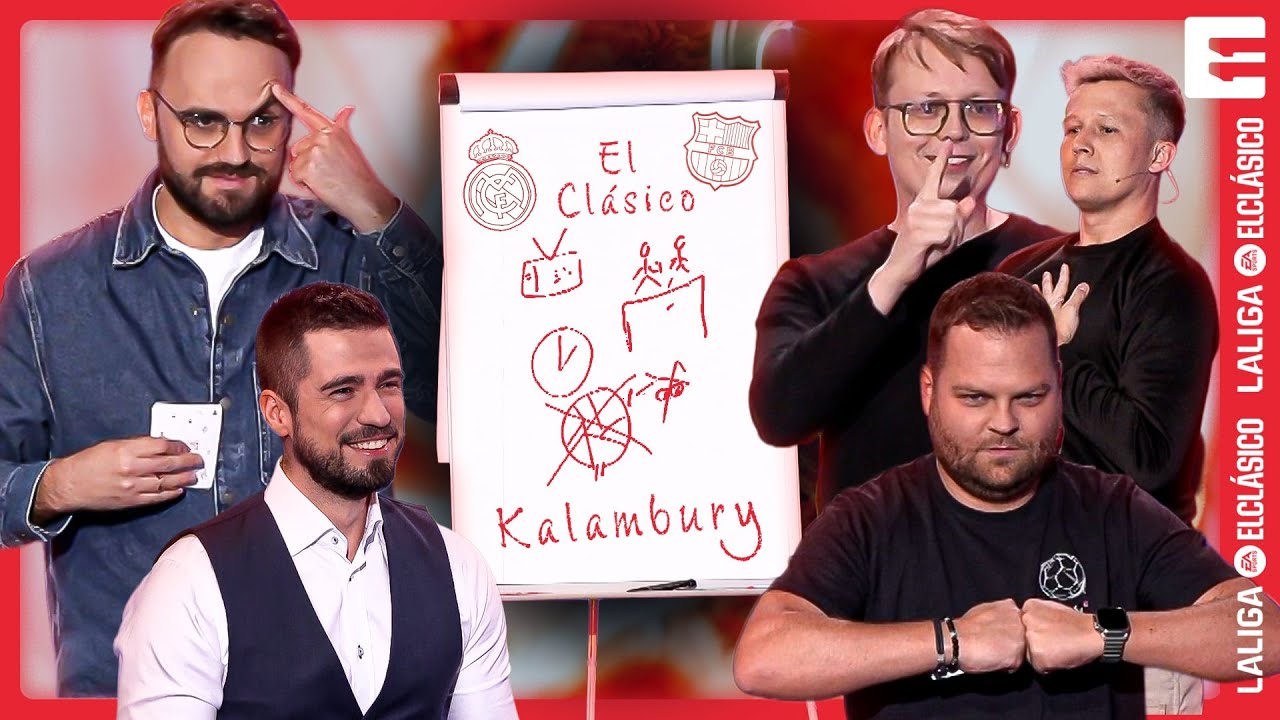 REAL vs BARCA: Niezwykłe Kalambury i Przedmeczowa Rozgrzewka ⚽