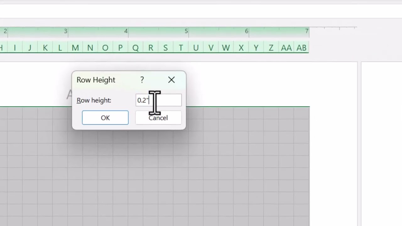 How to Make Graph Paper in Excel | Tutorial