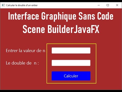 Créer des interfaces JavaFX sans code avec Scene Builder