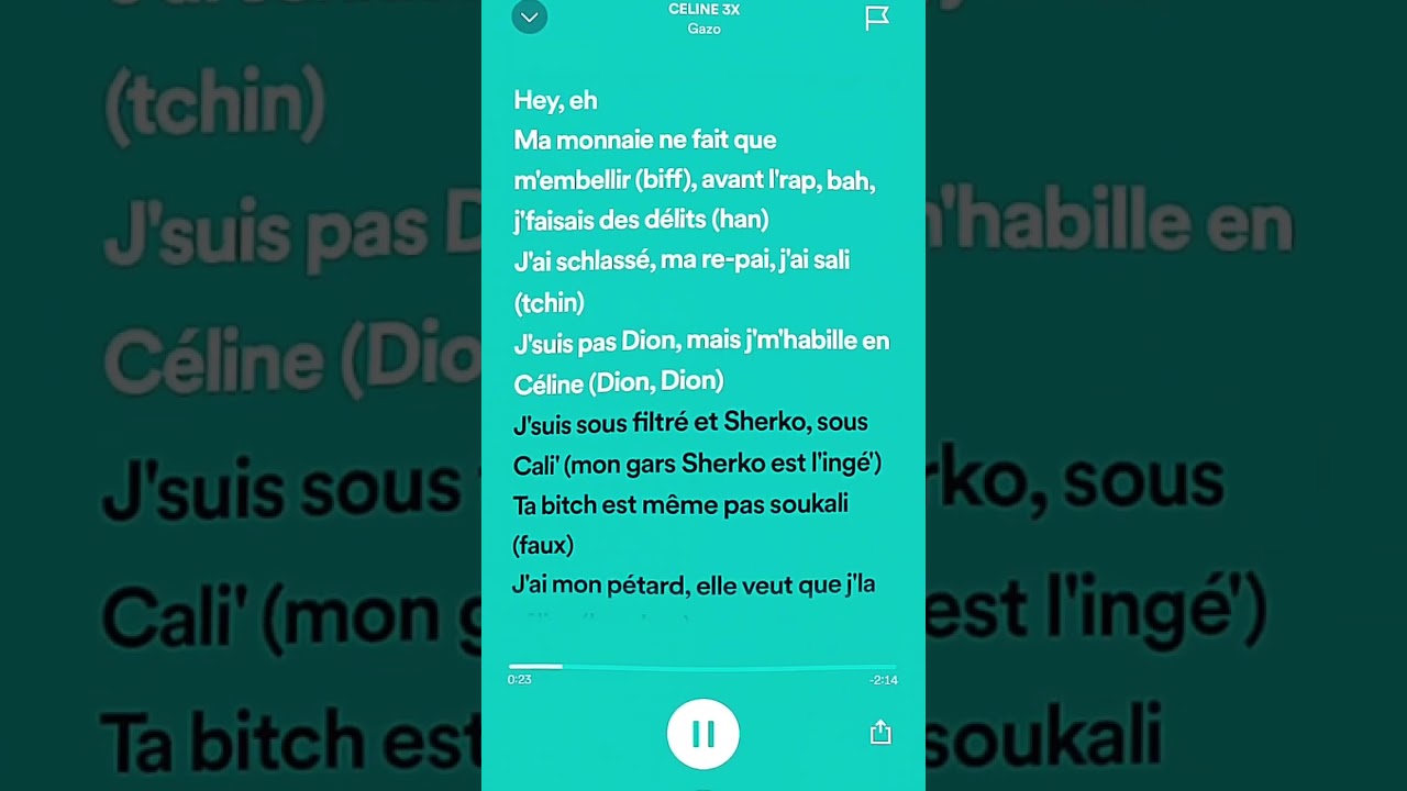 Céline 3X Gazo: New Hit Release 🎶