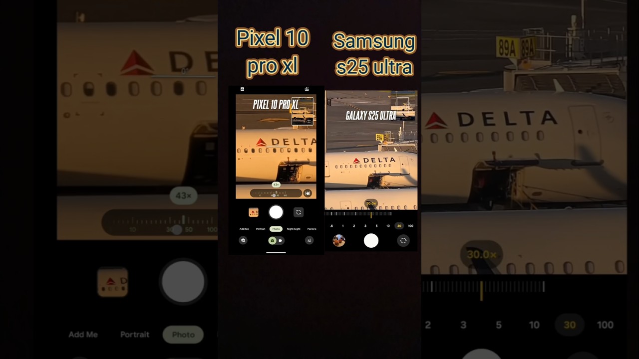 Pixel 10 Pro XL vs S25 Ultra Camera Zoom Test 📸