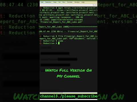PDF hidden Text #picoctf #crytography #forensics