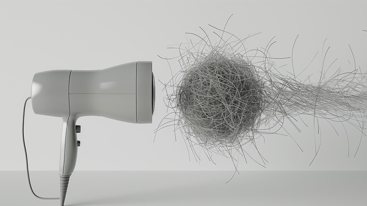 헤어드라이기 ASMR 소리 🌬️ 중간광고 없음