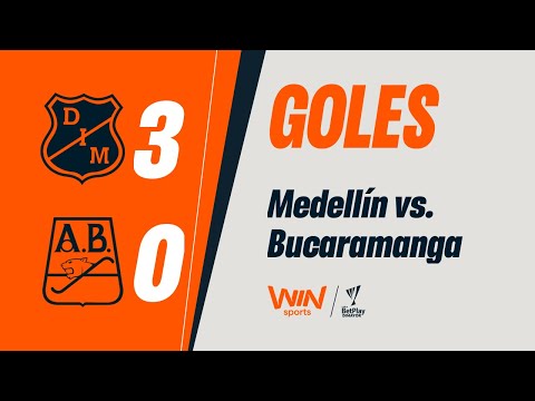 Medellín vs. Bucaramanga (goles) | Liga BetPlay Dimayor 2025-2 | Fecha 18
