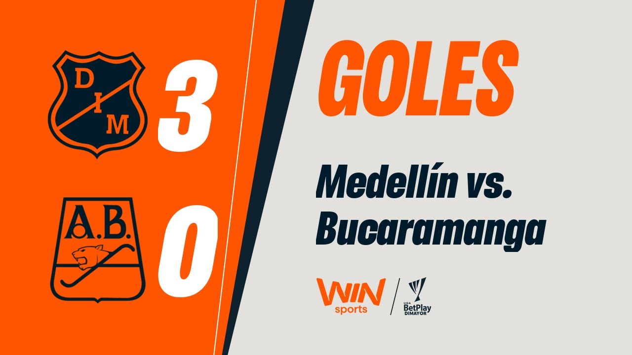 ¡Goles emocionantes! Medellín vs. Bucaramanga en la Fecha 18 de la Liga BetPlay 2025-2 ⚽