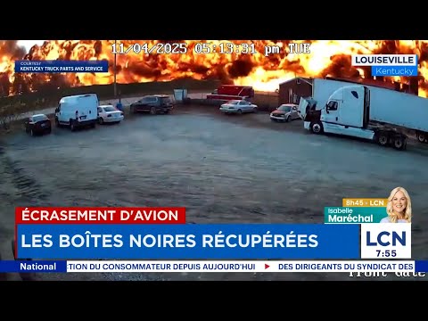 Écrasement d’avion à Louisville: ce qu’on sait pour l’instant