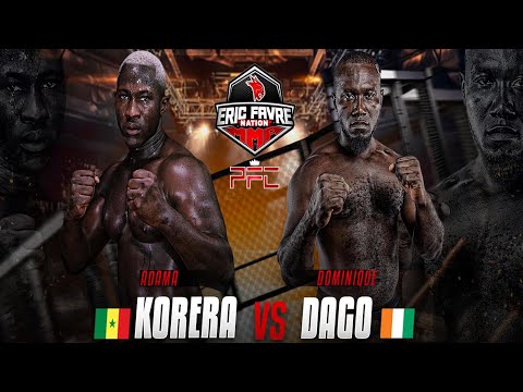 Eric Favre Nation MMA Ă Abidjan : DAGO DOMINIQUE vs ADAMA KORERA (ADA FASS)