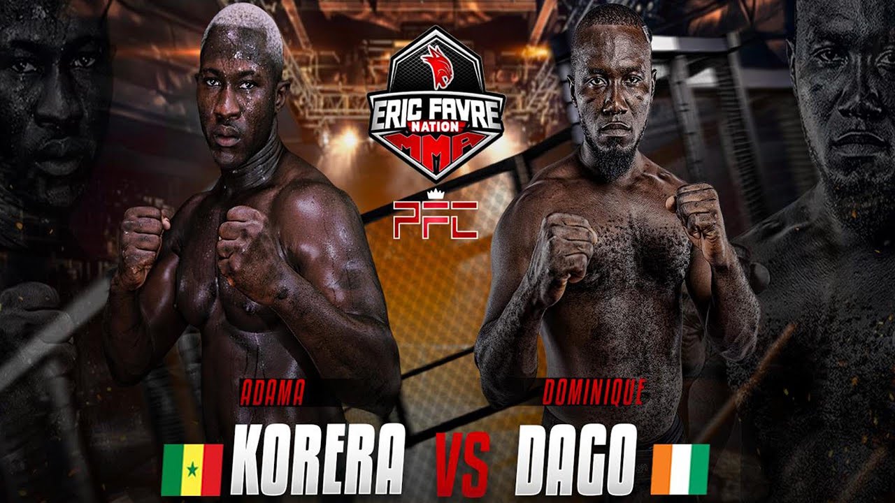 Combat Épique à Abidjan : DAGO DOMINIQUE face à ADAMA KORERA dans la Nation MMA 🥋